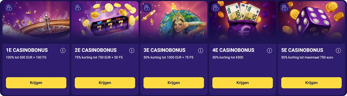 welkomstbonus